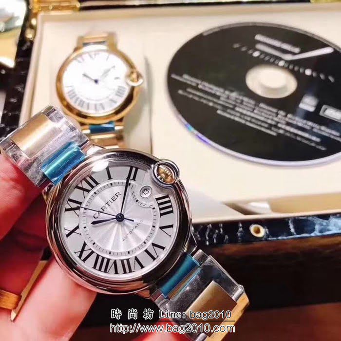 CARTIER卡地亞 藍氣球 C8精品男士腕表 WSS1518